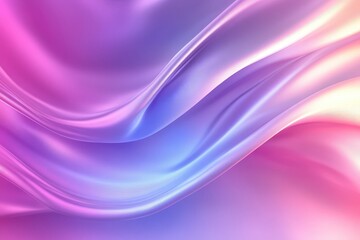 Soft Colorful Waves of Fabric Texture