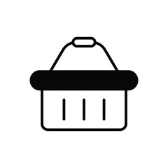 Shopping Basket vector icon