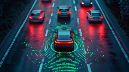 Intelligent car autonomous driving technology scenario