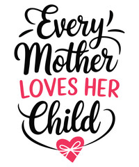 Obraz premium mother eps bundle tshirt design