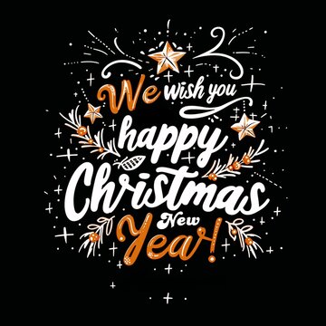 christamas greeting card design , happy christmas