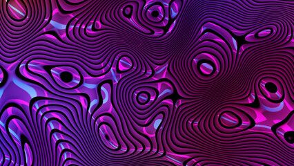 sci-fi dark gradient abstract background with metallic purple circles pattern 