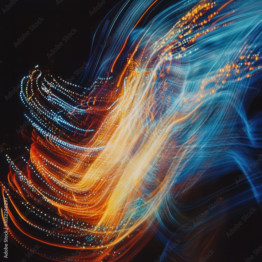 Aufkleber energetic data flow: dynamic abstraction of information transfer