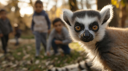 Obraz premium Lemur Animal Photography