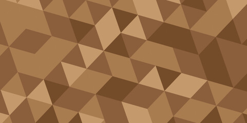 Yellow Abstract Pattern - Triangle and Square pattern in yellow and orange colors. cool geometric background in a new texture style. Abstract geometric brown background seamless mosaic and low polygon