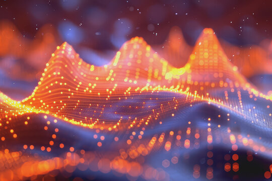 Stock prices vs trading volume scatter plot, strong positive correlation, investor interest rise.