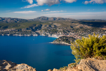 Point de vue de la Route des Crêtes, Cap Canaille, Cassis, Provence, Région PACA, Sud, France, Europe