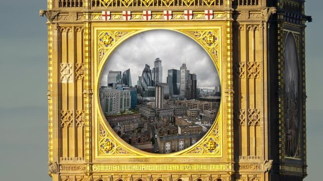 big ben clock in london, england