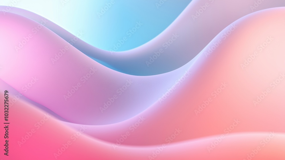 Poster Smooth Abstract Gradient Background Design