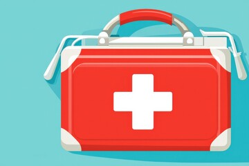 Obraz premium First Aid Essentials Understanding the Importance of a Well-Equipped Emergency Kit for Home and Travel Safety