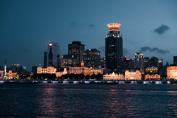 Naklejka premium Shanghai bund 