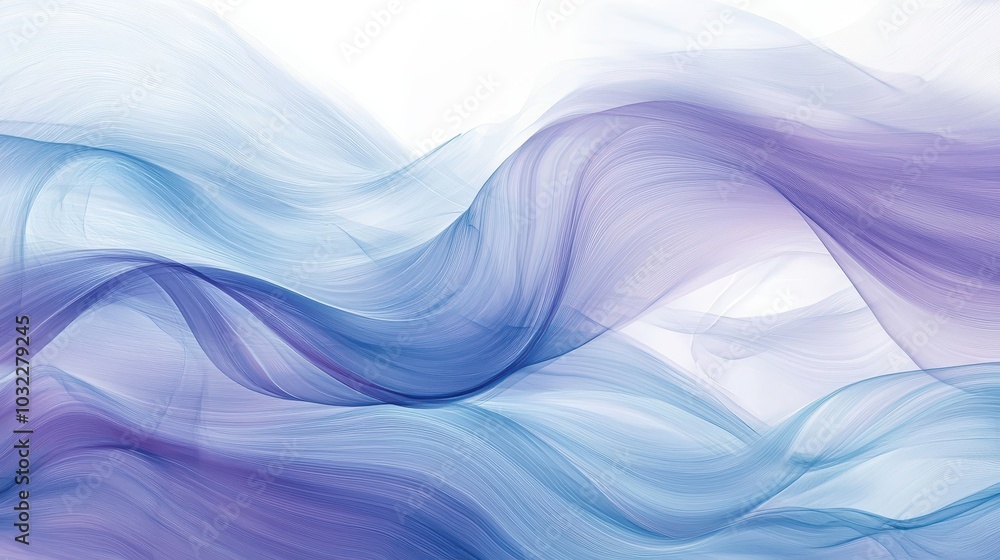 Poster Smooth Gradient Background with Flowing Colors