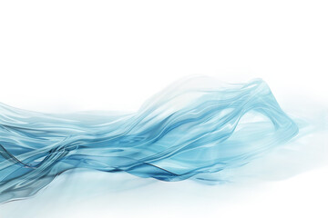 Gentle Light Waves with Calming Blue Palette