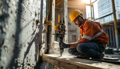 Construction engineer worker photo