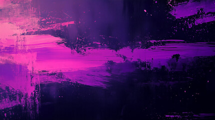 Fototapeta premium Abstract background. Purple and black brushstroke. 