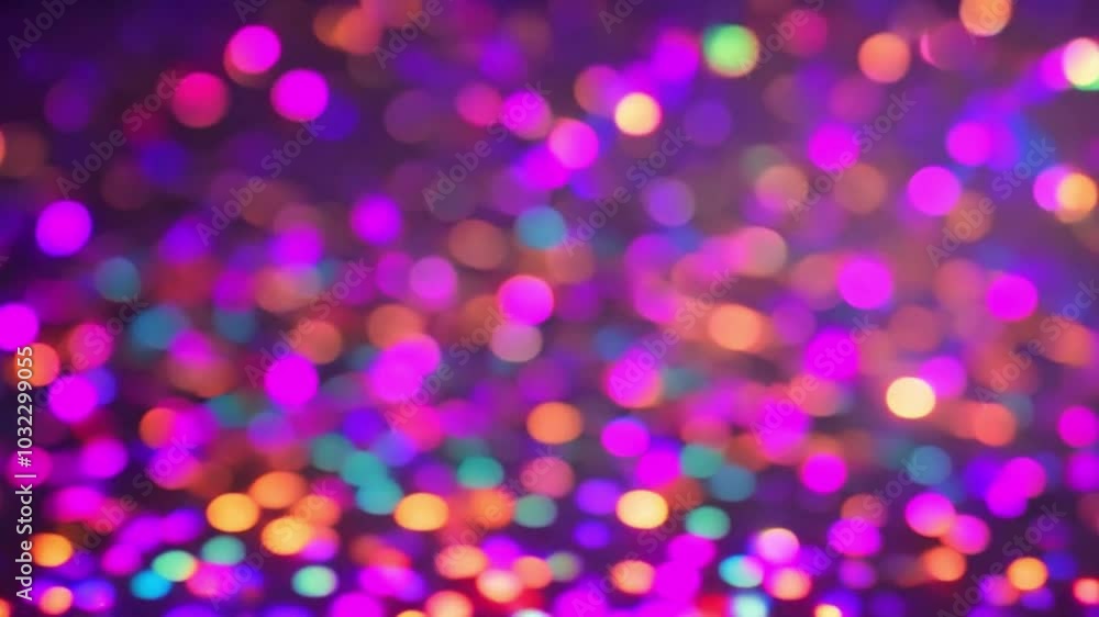 Poster abstract background with bokeh, abstract bokeh background