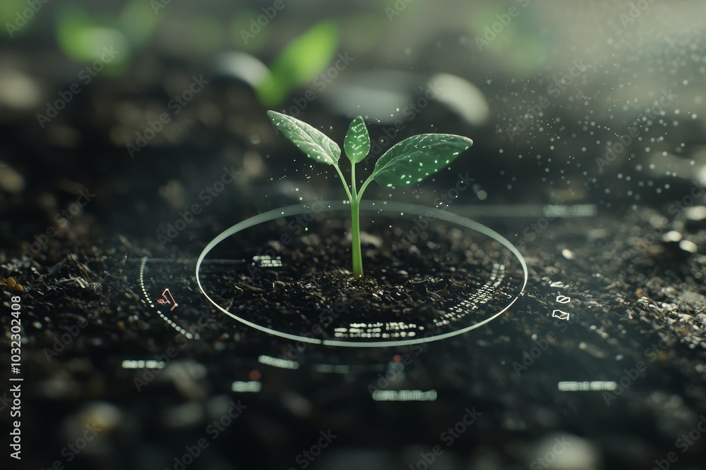 Poster precision agriculture and ai in agriculture and agriculture technology for seed and plant monitoring