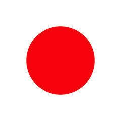 Red round shape | Red circle icon PNG