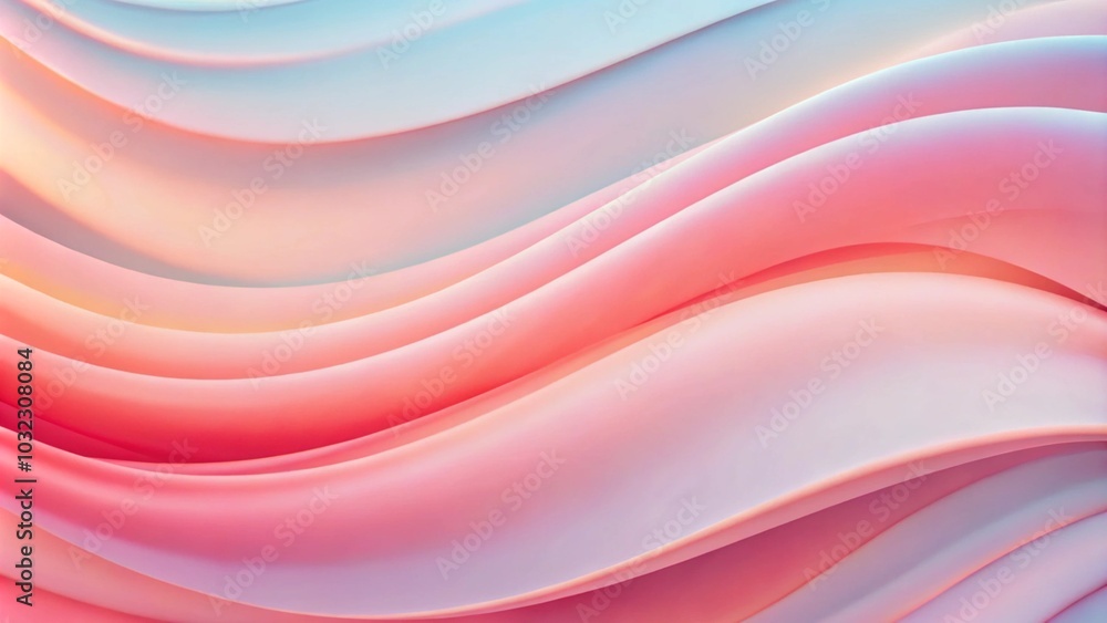 Poster 3d red technology dynamic illustration wavy curves abstract background with space copy. dark grey bl