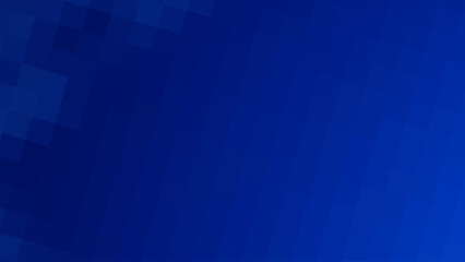 Deep Blue Gradient with Pixelated Square Pattern Background. The texture for branding, calendar, postcard, screensaver, poster, cover. EPS 10. Vector illustration