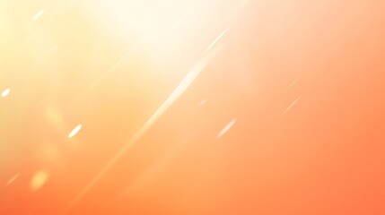 Abstract background with a bright orange to yellow gradient and white lens flares.
