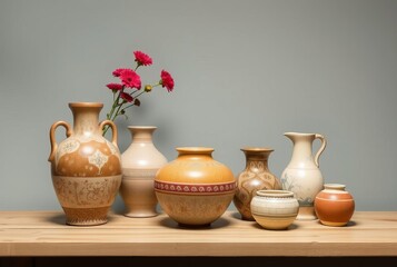 _ . Pottery and Vases