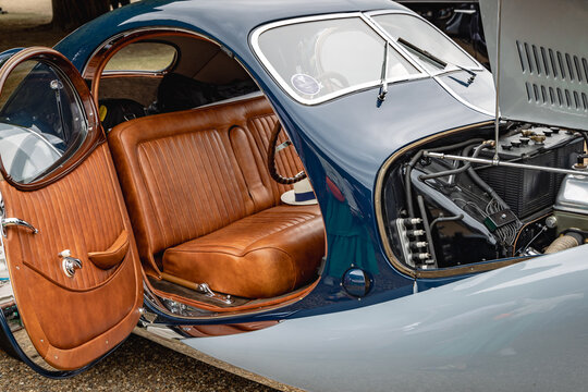 1937 Talbot-Lago T150 C SS New York Teardrop. Concours of Elegance 2024, Hampton Court Palace, London, UK	