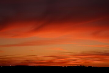 Sunset Sky Gradient sky with warm colors