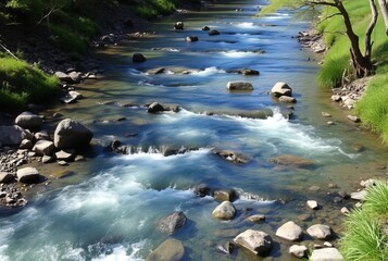 _ - This nurturing river flows gently, always looking out for th