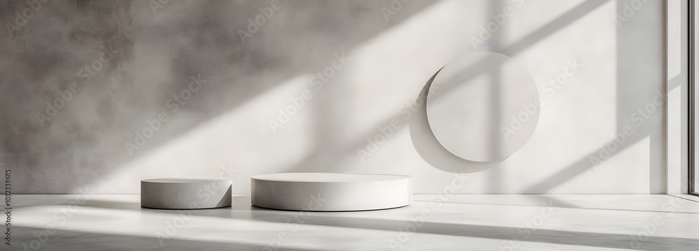 Poster 72. a minimalistic backdrop with subtle textures, ready for product display