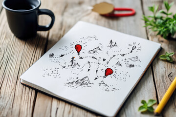 Blueprint of Strategy, a detailed framework outlining steps and methodologies for achieving organizational success and growth.