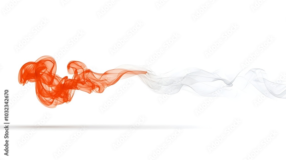 Poster dramatic twisting and crackling bright fire flames isolated on a clean white background perfect for 