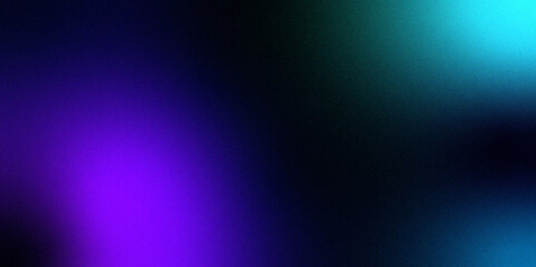 Neon blue light leaks effect background .Abstract noise background with a blue and purple gradient for appealing and modern aesthetic Gradient blue teal purple blur abstract background	
