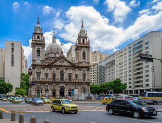 Candelaria Church is historical Roman Catholic church in the center of Rio de Janeiro, Brazil....