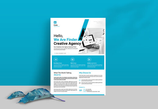 Corporate Flyer Design Layout