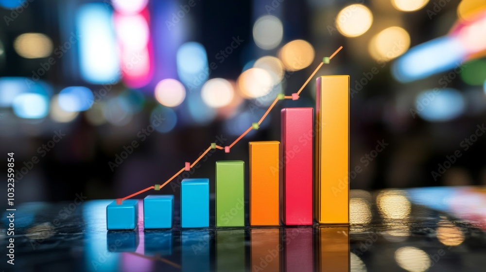 Poster colorful graph representation of growth and progression