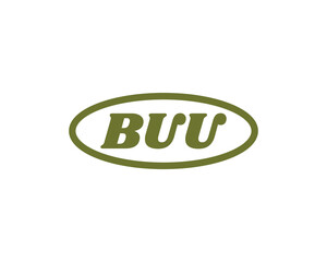 BUU Logo design vector template. BUU