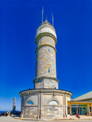 Obraz premium old lighthouse country, El Faro de Cabo Mayor, Santander, September 2024, Cantabria, Spain, Europe,