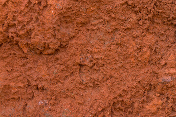 red soil texture as background