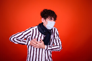 Cold and flu. Attractive guy and health problems.