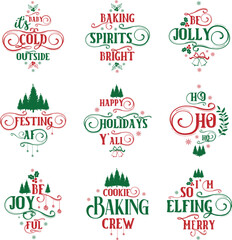 Merry Christmas SVG , Funny Christmas Bundle