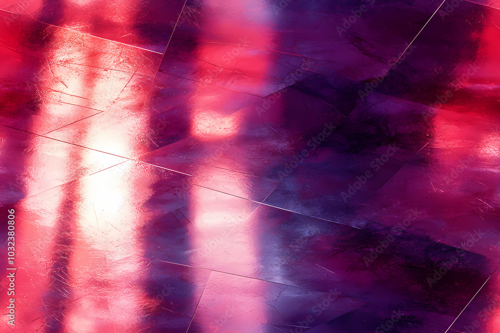 Poster vibrant reds and purples create a captivating, seamless texture with abstract patterns