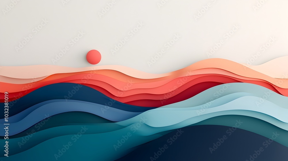 Aufkleber Multidisciplinary data experts working together on creating captivating 3D analytical charts isometric rich colors and polished digital art in a modern minimalist design