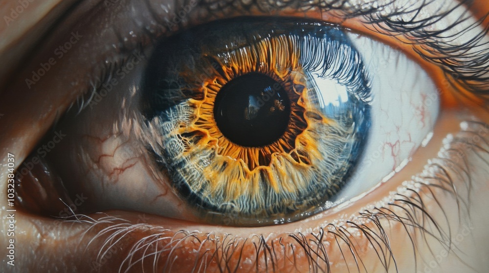 Poster hyper-realistic art blurs the line between reality and illusion, leaving us questioning what is real