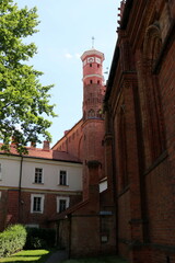 Vilnius Lithuania 04 25 2223 . St. Anne's Church is a masterpiece of late Gothic style and one of...