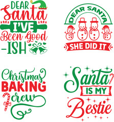 Merry Christmas SVG , Funny Christmas Bundle