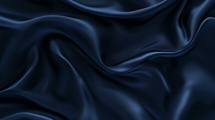 Obraz premium navy satin fabric for a luxurious and elegant backdrop