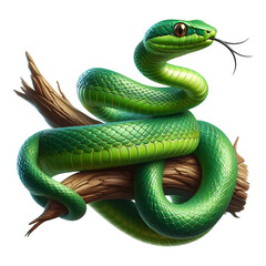 Fototapeta premium Coiled Snake