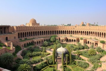 The Hanging Gardens of Babylon Ancient wonder in Iraq
