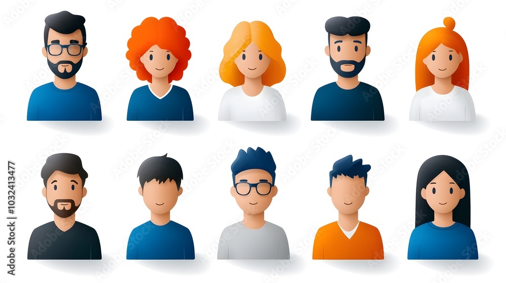 Leinwandbilder elegant thin line icons showcasing the concepts of group members community participation organizatio